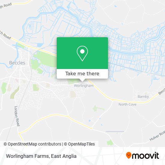 Worlingham Farms map