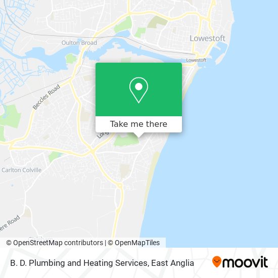 B. D. Plumbing and Heating Services map