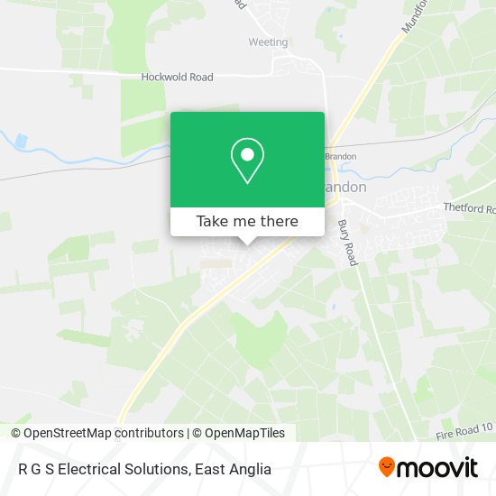 R G S Electrical Solutions map