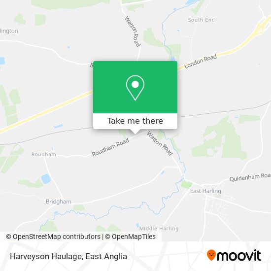 Harveyson Haulage map