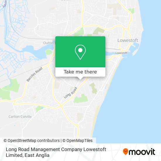 Long Road Management Company Lowestoft Limited map