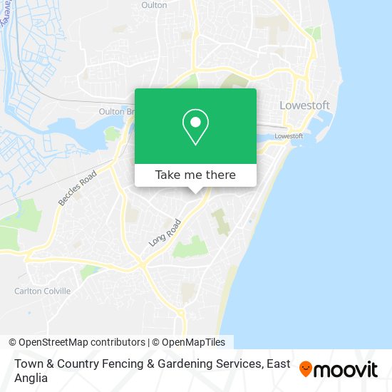 Town & Country Fencing & Gardening Services map