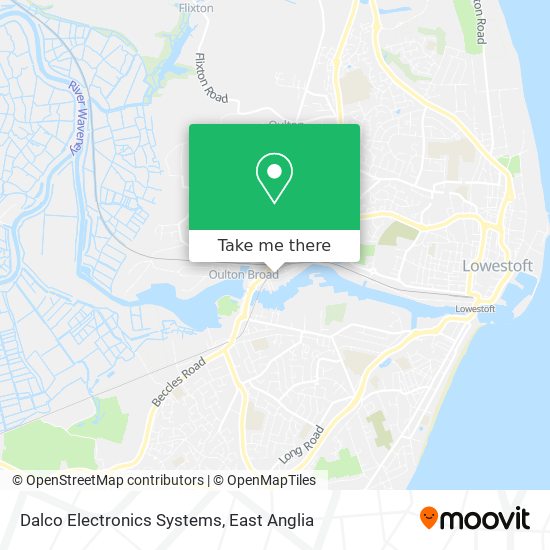 Dalco Electronics Systems map