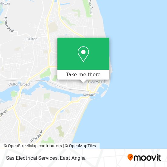 Sas Electrical Services map