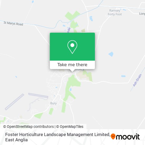 Foster Horticulture Landscape Management Limited map