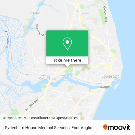 Sydenham House Medical Services map
