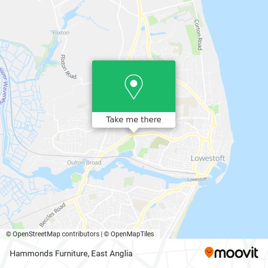 Hammonds Furniture map