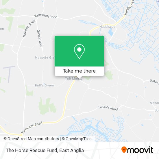 The Horse Rescue Fund map