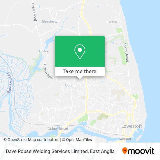 Dave Rouse Welding Services Limited map