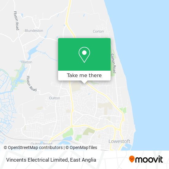 Vincents Electrical Limited map