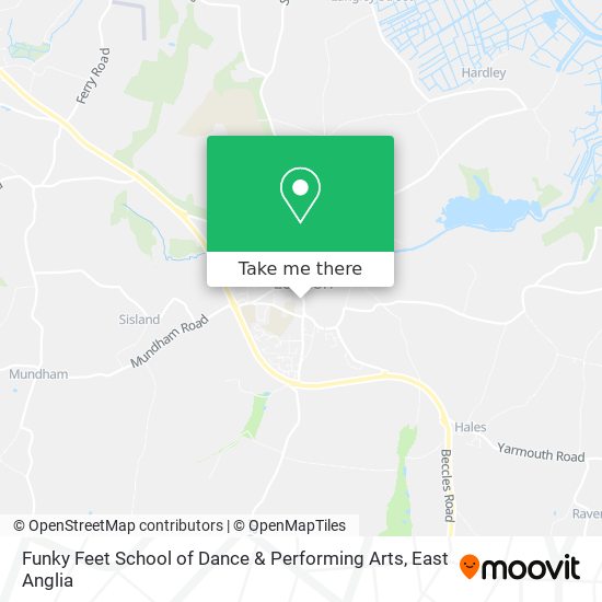 Funky Feet School of Dance & Performing Arts map