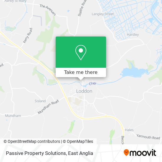 Passive Property Solutions map