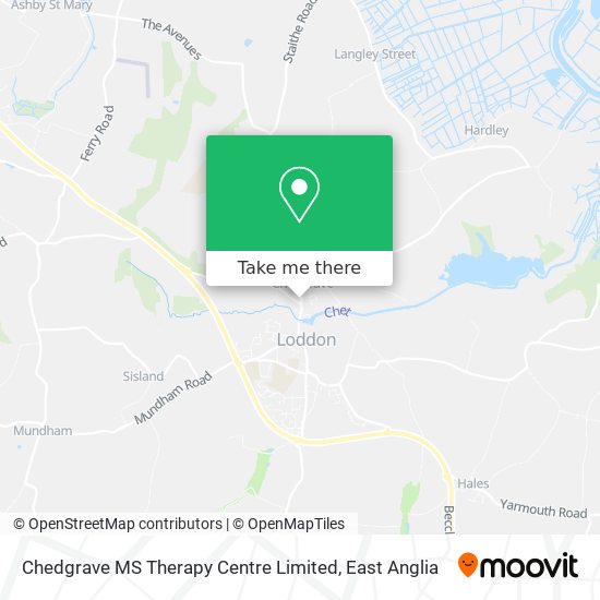 Chedgrave MS Therapy Centre Limited map