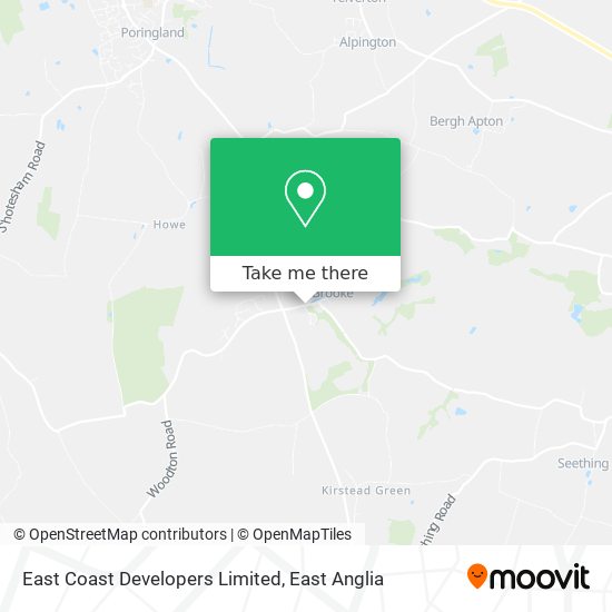 East Coast Developers Limited map