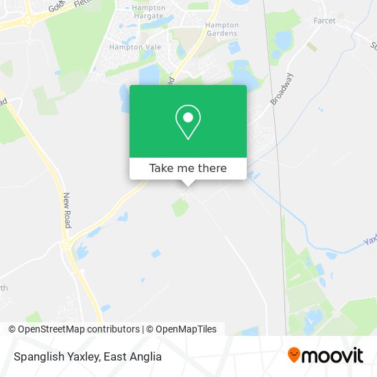 Spanglish Yaxley map