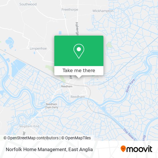 Norfolk Home Management map