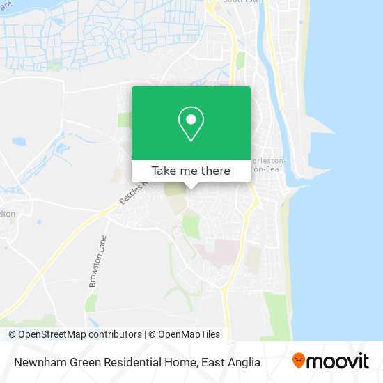 Newnham Green Residential Home map