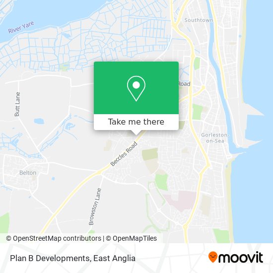 Plan B Developments map