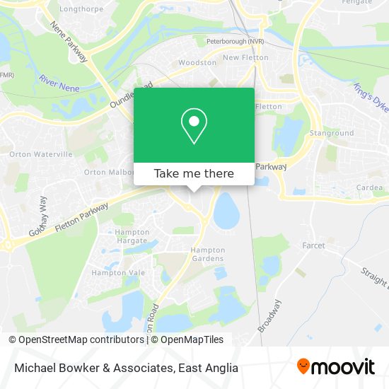 Michael Bowker & Associates map