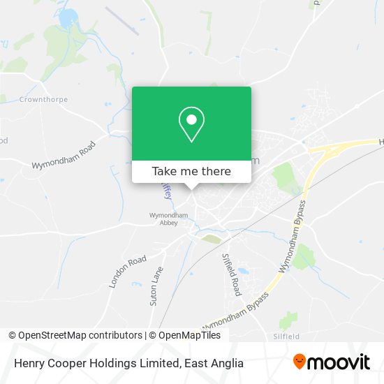 Henry Cooper Holdings Limited map