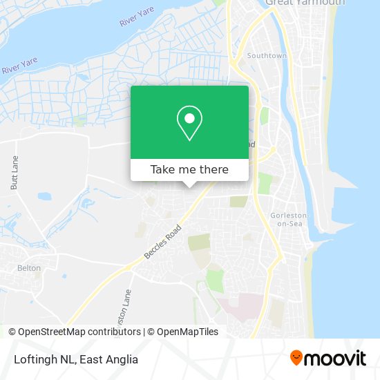 Loftingh NL map