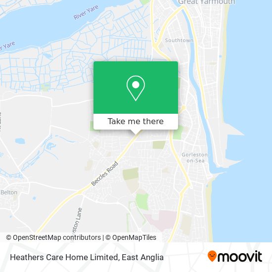 Heathers Care Home Limited map