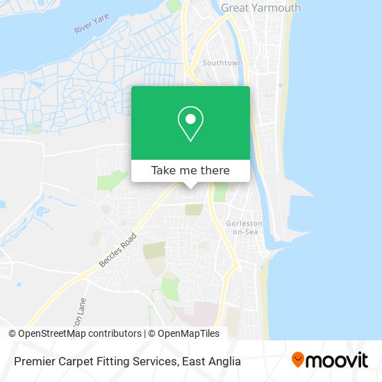 Premier Carpet Fitting Services map