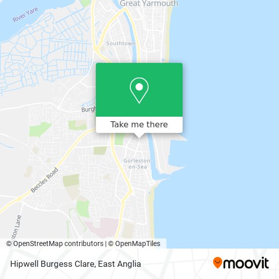 Hipwell Burgess Clare map