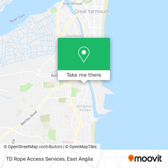 TD Rope Access Services map