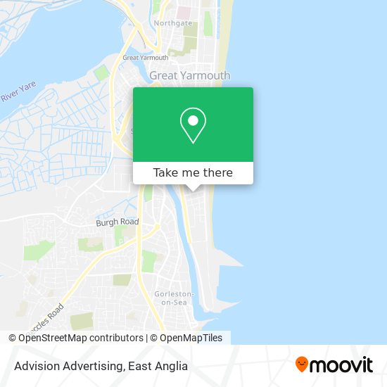 Advision Advertising map