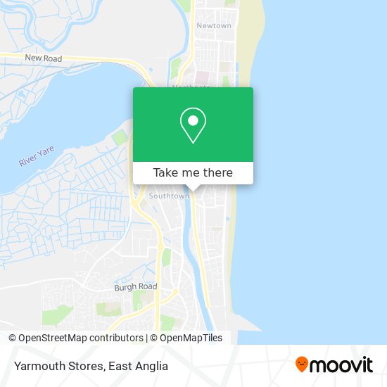 Yarmouth Stores map