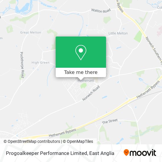 Progoalkeeper Performance Limited map