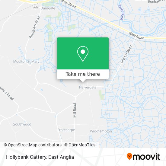 Hollybank Cattery map