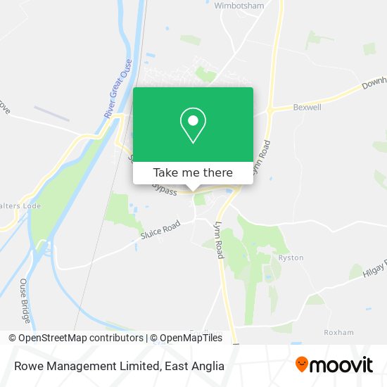 Rowe Management Limited map