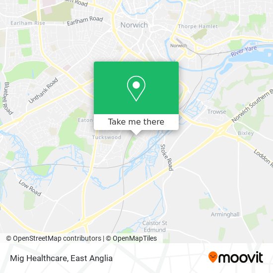 Mig Healthcare map