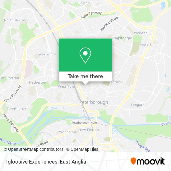 Igloosive Experiences map