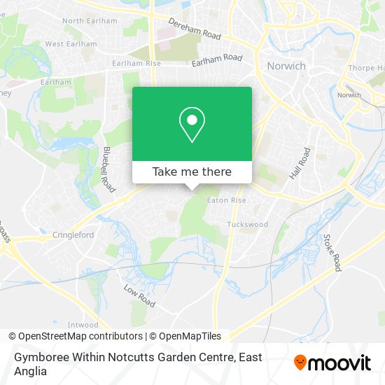 Gymboree Within Notcutts Garden Centre map