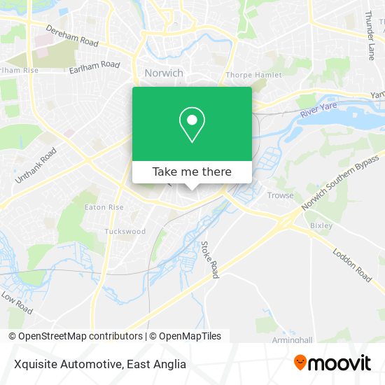 Xquisite Automotive map