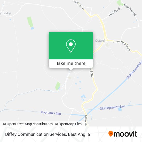 Diffey Communication Services map