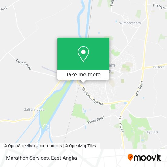 Marathon Services map