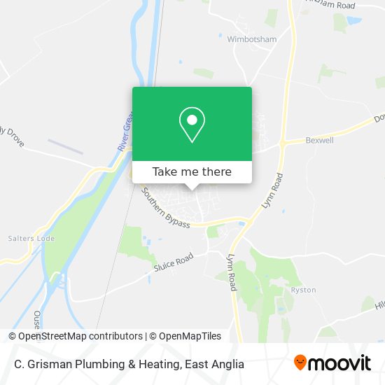 C. Grisman Plumbing & Heating map