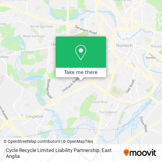 Cycle Recycle Limited Liability Partnership map