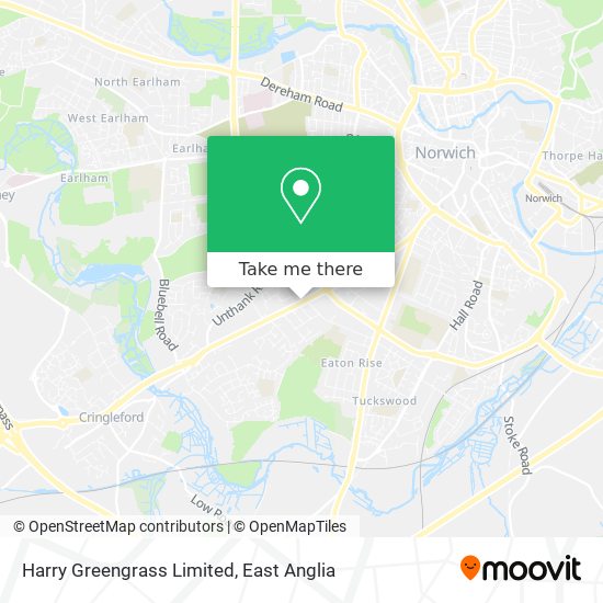 Harry Greengrass Limited map