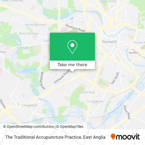 The Traditional Accupuncture Practice map