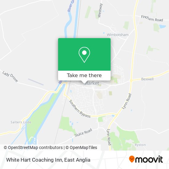 White Hart Coaching Inn map