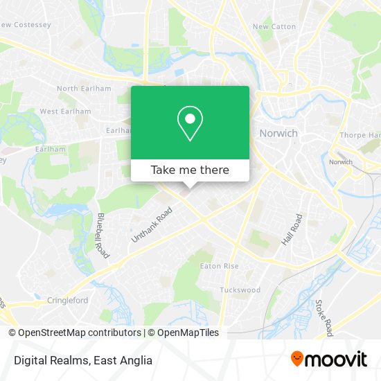 Digital Realms map