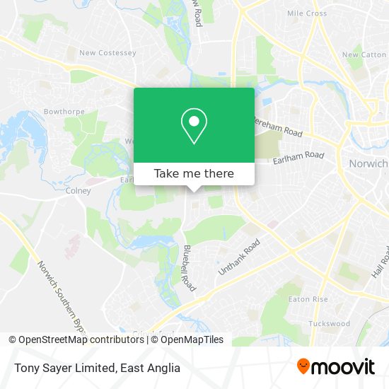 Tony Sayer Limited map