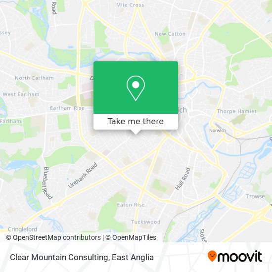 Clear Mountain Consulting map