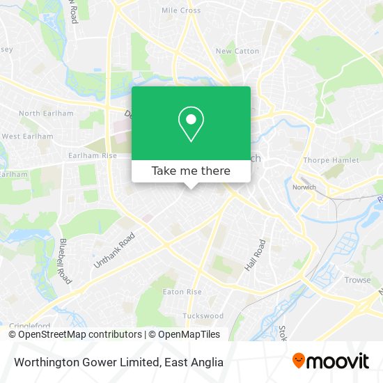 Worthington Gower Limited map