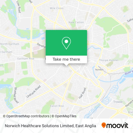 Norwich Healthcare Solutions Limited map